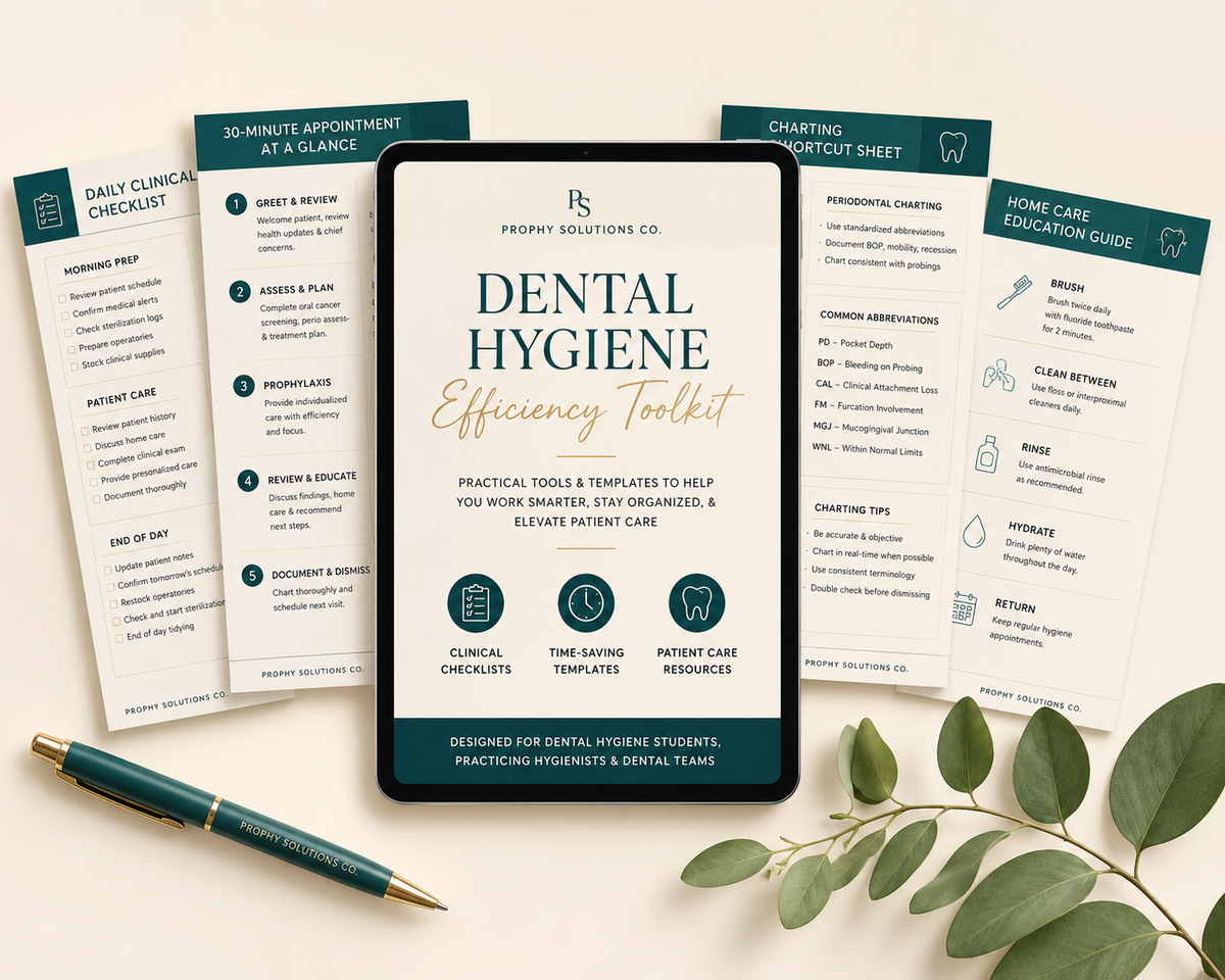 Free Dental Hygiene Efficiency Toolkit