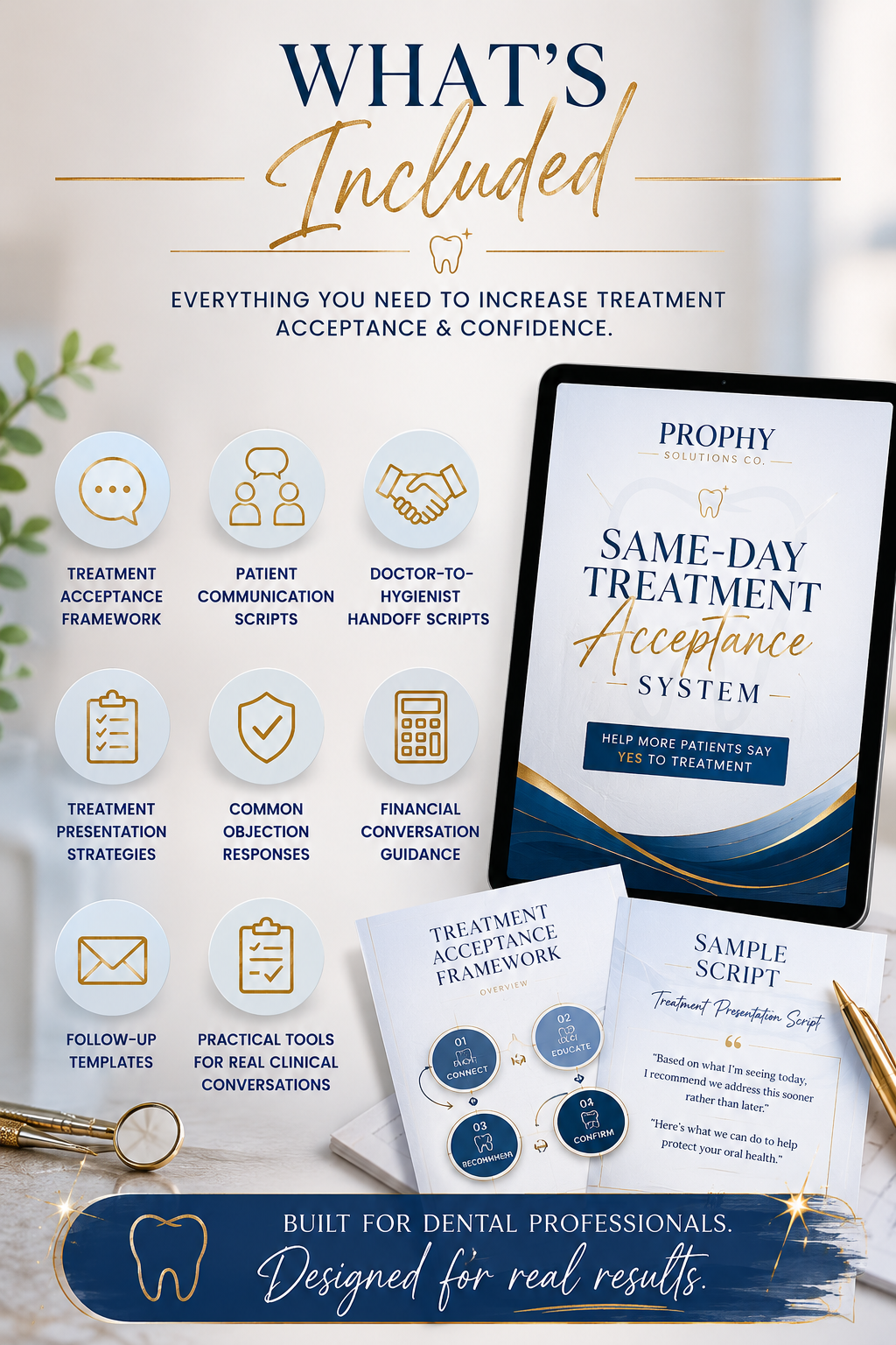 Same-Day Treatment Acceptance System