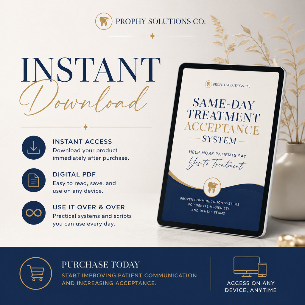 Same-Day Treatment Acceptance System